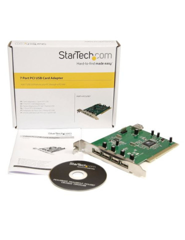 StarTech.com PCIUSB7 interface cards adapter Internal USB 2.0