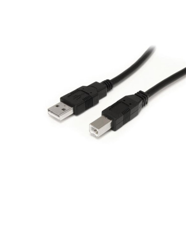 StarTech.com USB2HAB30AC USB-kaapeli USB 2.0 9 m USB A USB B 0,48 Gbit s Musta