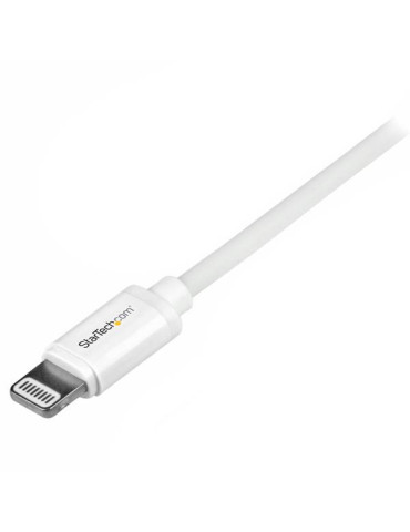 StarTech.com USBLT1MW Lightning-kaapeli 1 m Valkoinen