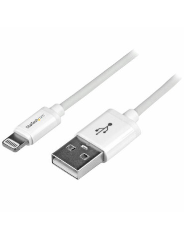 StarTech.com USB till Lightning-kabel - Apple MFi-Certifierad - 1 m - Vit