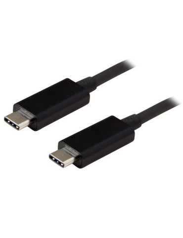 StarTech.com 1 m USB-C-kabel, USB 10 Gbps, 60 W (3 A) strömförsörjning, 8K 60 Hz 4K 144 Hz DP alt-läge, USB-IF-certifierad -