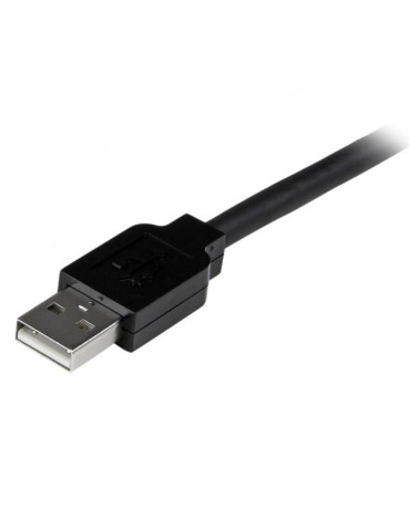 StarTech.com USB 2.0, 20m, M F USB-kaapeli USB A Musta