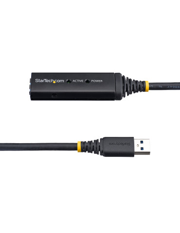 StarTech.com USB3AAEXT10M USB-kaapeli USB 3.2 Gen 1 (3.1 Gen 1) 10 m USB A 5 Gbit s Musta