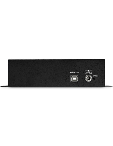 StarTech.com USB till DB9 RS232 seriell adapterhubb med 8 portar - Industriell DIN Rail och väggmonterbar