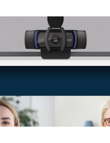 Logitech C920 Pro HD webcam 1920 x 1080 pixels USB Black