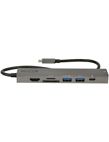 StarTech.com DKT30CHSDPD1 laptop dock port replicator Wired USB 3.2 Gen 1 (3.1 Gen 1) Type-C Black, Gray