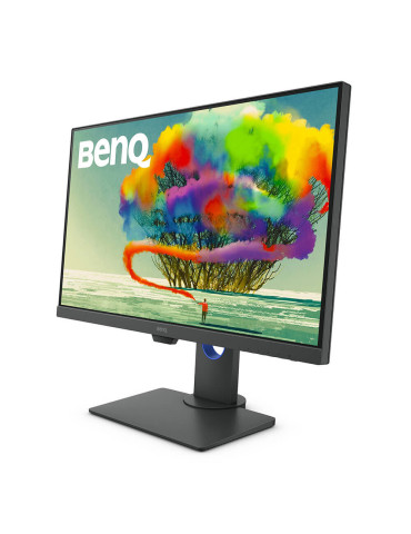 BenQ PD2705Q computer monitor 27" 2560 x 1440 pixels Quad HD LED Gray