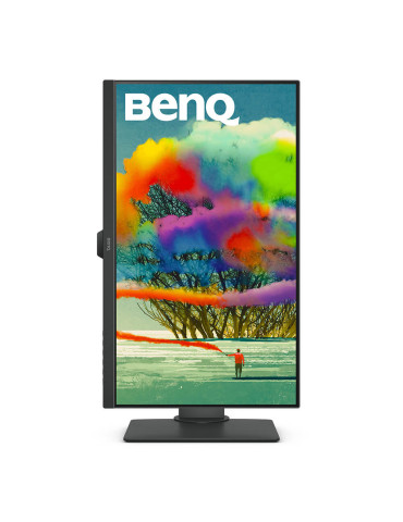 BenQ PD2705Q computer monitor 27" 2560 x 1440 pixels Quad HD LED Gray