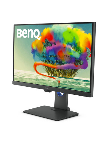 BenQ PD2705Q computer monitor 27" 2560 x 1440 pixels Quad HD LED Gray