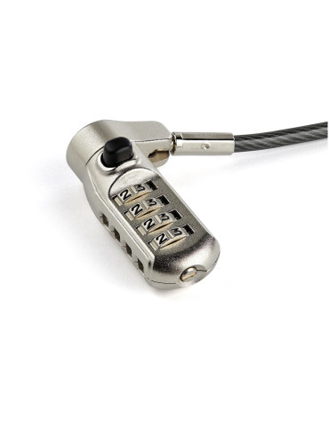 StarTech.com LTULOCK4D cable lock Black, Silver 78.7" (2 m)