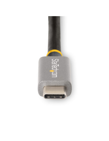 StarTech.com 1 m USB4-kabel, USB-IF-certifierad USB-C-kabel, 40 Gbps, USB Type-C dataöverföringskabel, 100 W strömförsörjning,