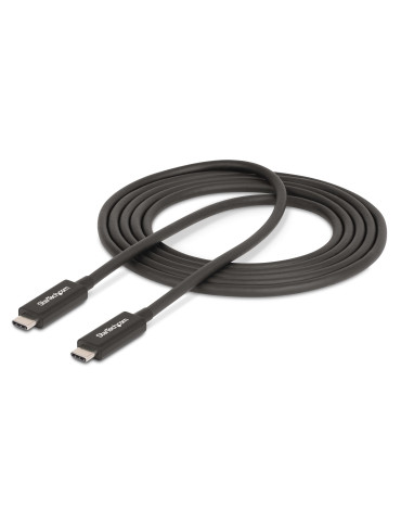 StarTech.com A40G2MB-TB4-CABLE Thunderbolt-kablar 2 m 40 Gbit s Svart