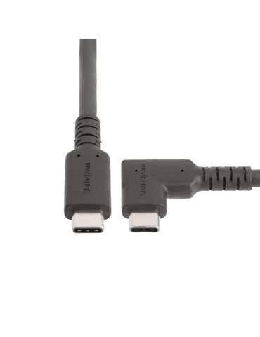 StarTech.com RUSB31CC50CMBR USB cable USB 3.2 Gen 2 (3.1 Gen 2) 19.7" (0.5 m) USB C 10 Gbit s 100 W Black