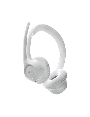 Logitech Zone 300 Headset Wireless Head-band Office Call center Bluetooth White
