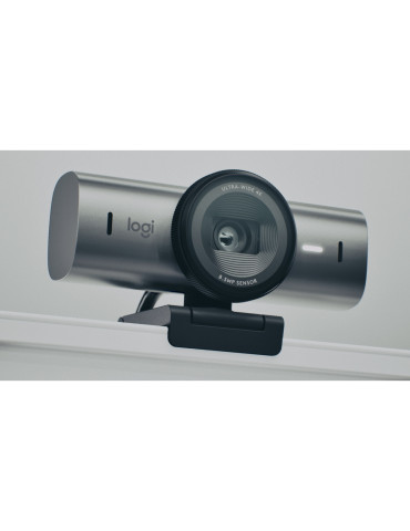 Logitech MX Brio webcam 8.5 MP 4096 x 2160 pixels USB Graphite