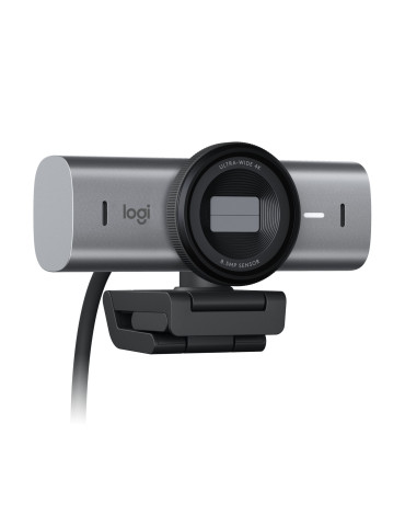 Logitech MX Brio webcam 8.5 MP 4096 x 2160 pixels USB Graphite