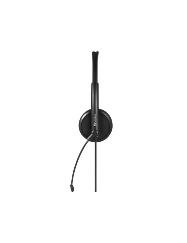 Sandberg 126-46 headphones headset Wired Head-band Office Call center USB Type-C Black