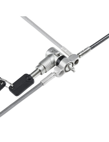 StarTech.com UNIVKMKO-LAPTOP-LOCK cable lock Black 78.7" (2 m)