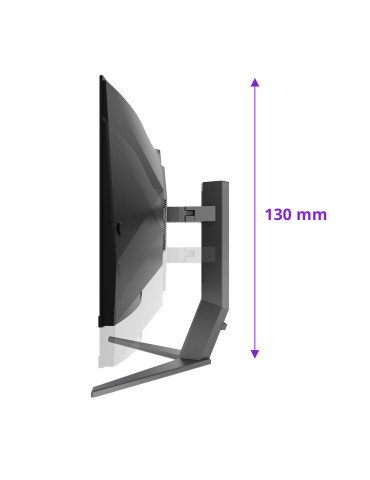 AOC AGON PRO AG346UCD computer monitor 34" 3440 x 1440 pixels Wide Quad HD QD-OLED Black, Gray