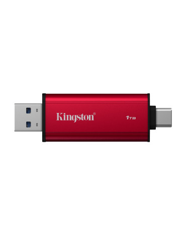 Kingston Technology 1TB Bärbar SSD med dubbel USB-A C, upp till 1050MB s USB 3.2 Gen 2