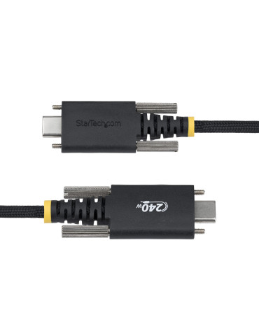 StarTech.com S2CEPR2M-USBSL-CABLE USB cable USB 2.0 78.7" (2 m) USB C 0.48 Gbit s 240 W Black