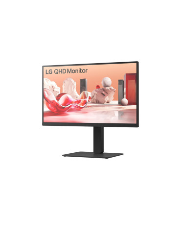 LG 27BA75QB-B.AEU platta pc-skärmar 68,6 cm (27") 2560 x 1440 pixlar Wide Quad HD LED Svart