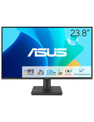 ASUS VA249HG tietokoneen litteä näyttö 60,5 cm (23.8") 1920 x 1080 pikseliä Full HD LCD Musta