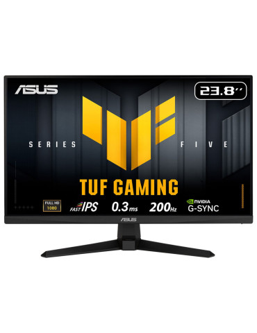 ASUS TUF Gaming VG249Q5A platta pc-skärmar 60,5 cm (23.8") 1920 x 1080 pixlar Full HD LCD Svart