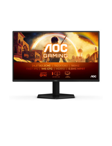 AOC G4 25G42E computer monitor 24.5" 1920 x 1080 pixels Full HD LED Black, Red