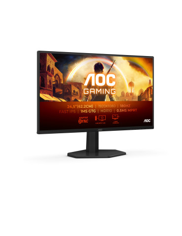 AOC G4 25G42E computer monitor 24.5" 1920 x 1080 pixels Full HD LED Black, Red