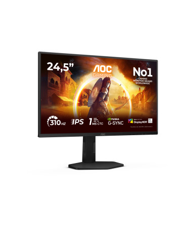 AOC G4 25G4SXU computer monitor 24.5" 1920 x 1080 pixels Full HD LED Black, Gray