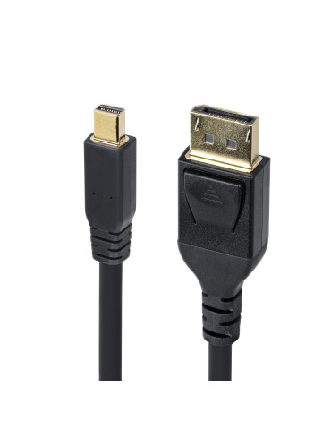 StarTech.com 3 m Mini DisplayPort till DisplayPort 1.4-kabel - 8K 60 Hz 4K 120 Hz HBR3 HDR, UHD mDP till DP 1.4-sladd, Ultra