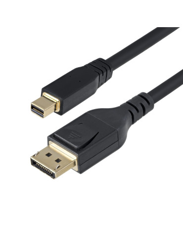 StarTech.com DP14MDPMM10F DisplayPort-kaapeli 3 m Mini DisplayPort Musta