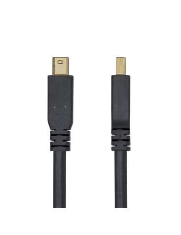 StarTech.com DP14MDPMM10F DisplayPort-kaapeli 3 m Mini DisplayPort Musta