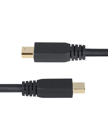 StarTech.com DP14MDPMM10F DisplayPort-kaapeli 3 m Mini DisplayPort Musta