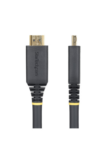 StarTech.com 10 m aktiv höghastighets HDMI-kabel med gripkontakter, 4K 60 Hz 1440p 144 Hz, HDR10 HDCP 2.2 ARC, 18 Gbps, UHD