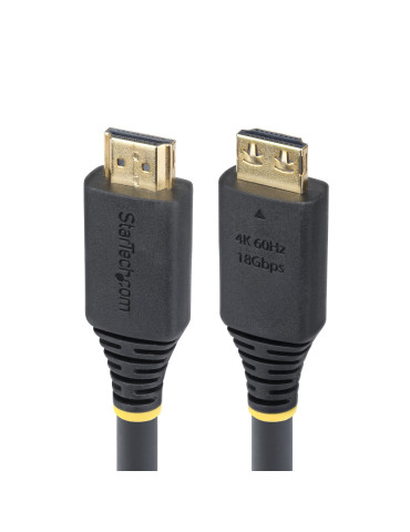 StarTech.com HDMI2-CABLE-GRIP-7M HDMI-kaapeli HDMI-tyyppi A (vakio) Musta