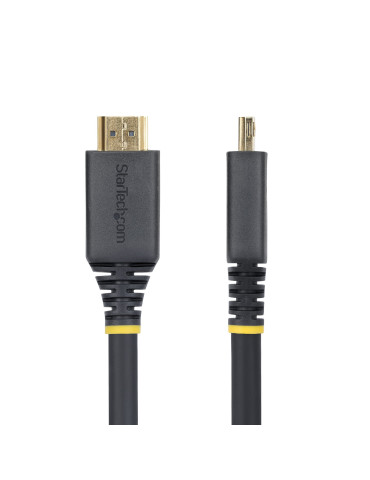 StarTech.com 7 m höghastighets HDMI-kabel med gripkontakter, 4K 60 Hz 1440p 144 Hz, HDR10 HDCP 2.2 ARC, 18 Gbps, UHD HDMI-kabel