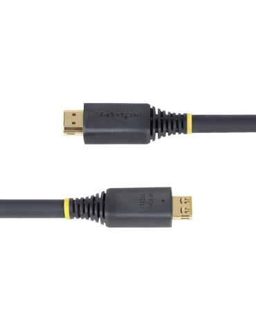 StarTech.com 7 m höghastighets HDMI-kabel med gripkontakter, 4K 60 Hz 1440p 144 Hz, HDR10 HDCP 2.2 ARC, 18 Gbps, UHD HDMI-kabel