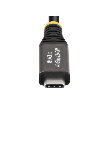 StarTech.com CC2M40GUSB4GEN3 USB-kaapeli USB4 Gen 3x2 2 m USB C 40 Gbit s 240 W Musta