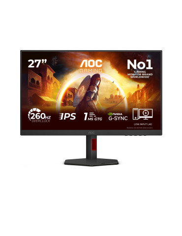 AOC G4 27G4ZR computer monitor 27" 1920 x 1080 pixels Full HD LED Black, Red