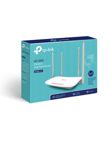 TP-Link Archer C50 wireless router Fast Ethernet Dual-band (2.4 GHz   5 GHz) White
