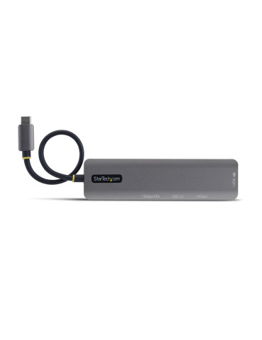 StarTech.com 164B-USBC-MULTIPORT laptop dock port replicator Wired USB 3.2 Gen 2 (3.1 Gen 2) Type-C Gray