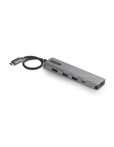 StarTech.com 164B-USBC-MULTIPORT laptop dock port replicator Wired USB 3.2 Gen 2 (3.1 Gen 2) Type-C Gray