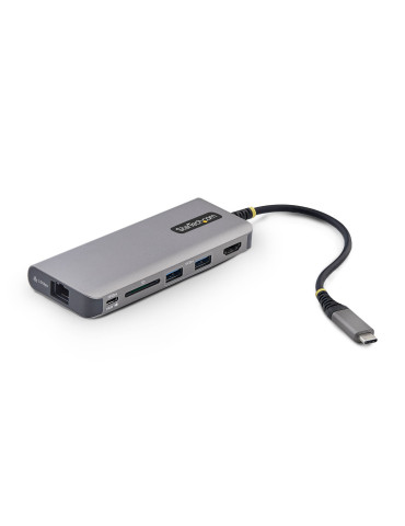 StarTech.com 177B-USBC-MULTIPORT laptop dock port replicator Wired USB 3.2 Gen 2 (3.1 Gen 2) Type-C Gray