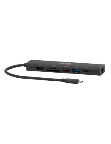 CLUB3D CSV-2553 interface hub USB Type-C 5000 Mbit s Black