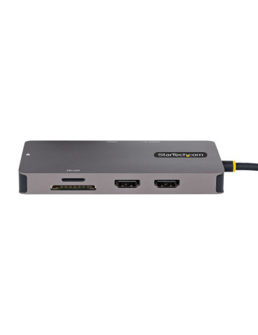 StarTech.com 120B-USBC-MULTIPORT laptop dock port replicator Wired USB 3.2 Gen 1 (3.1 Gen 1) Type-C Gray