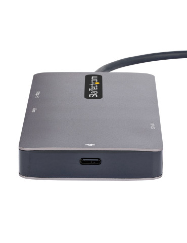 StarTech.com 120B-USBC-MULTIPORT laptop dock port replicator Wired USB 3.2 Gen 1 (3.1 Gen 1) Type-C Gray