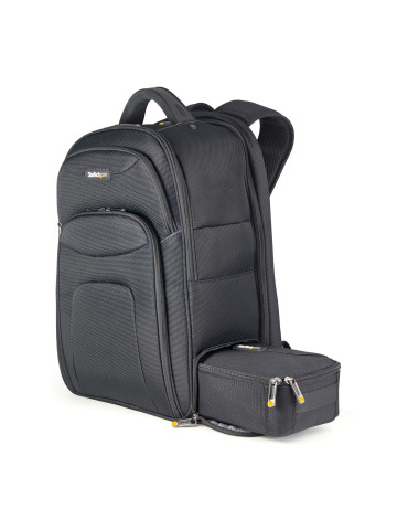 StarTech.com Ryggsäck för 17,3" bärbar dator med avtagbart fodral för tillbehör - Ryggsäck för affärsresor - Ergonomisk väska