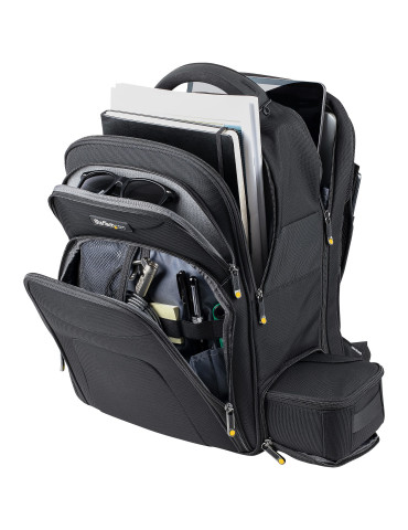 StarTech.com NTBKBAG173 laptop case 17.3" Backpack Black